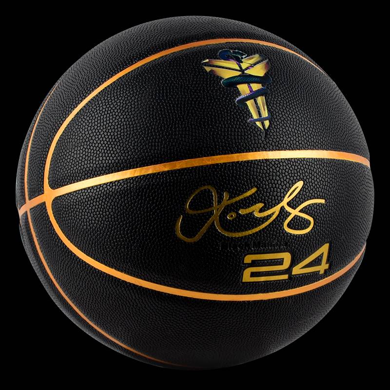 Lakers Black Mamki Basketball Wet Soft Skin -resistant Leather No. 6 No. 6 Child Student Adult Basketball Gift