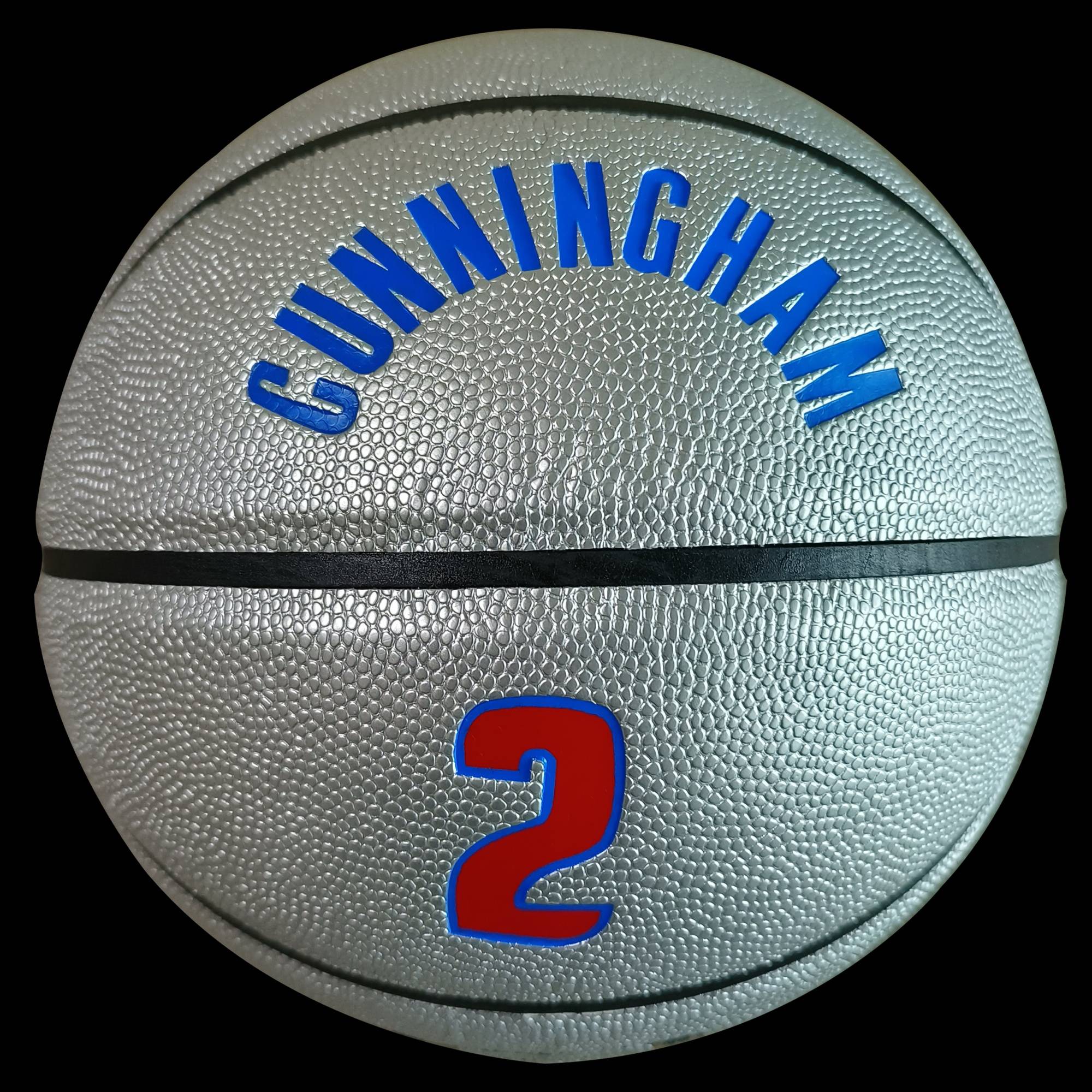 Lakers Black Mamki Basketball Wet Soft Skin -resistant Leather No. 6 No. 6 Child Student Adult Basketball Gift