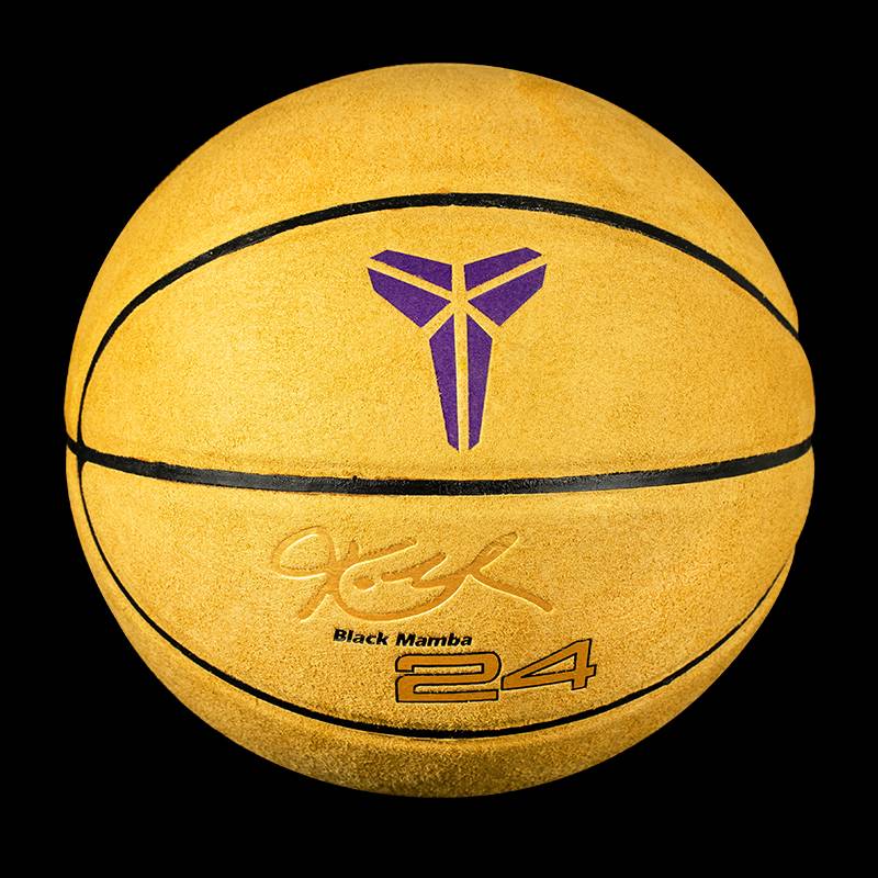 Lakers Black Mamki Basketball Wet Soft Skin -resistant Leather No. 6 No. 6 Child Student Adult Basketball Gift