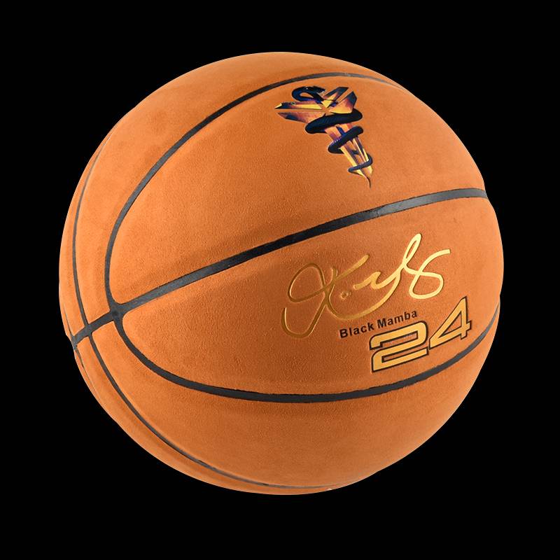 Lakers Black Mamki Basketball Wet Soft Skin -resistant Leather No. 6 No. 6 Child Student Adult Basketball Gift