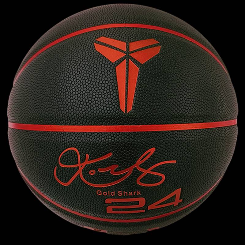 Lakers Black Mamki Basketball Wet Soft Skin -resistant Leather No. 6 No. 6 Child Student Adult Basketball Gift