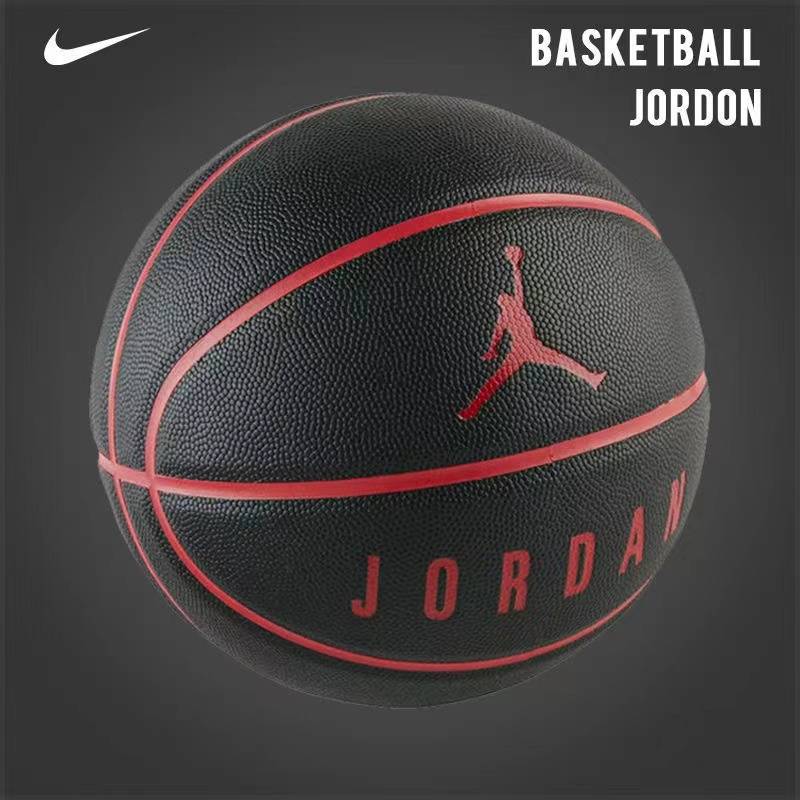 Nike/Nike Basketball Limited Jordan Black Gold Leather Empty Elementary School Standard Mandarin Indoor and Outside 7 7