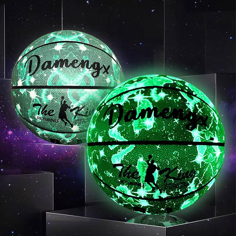 Luminous Lighting Basketball Fluorescence No. 5 No. 7 Children Adult Standard wear -resistant Student Female Outdoor Birthday Gift