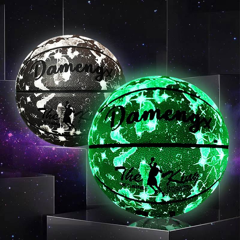 Luminous Lighting Basketball Fluorescence No. 5 No. 7 Children Adult Standard wear -resistant Student Female Outdoor Birthday Gift
