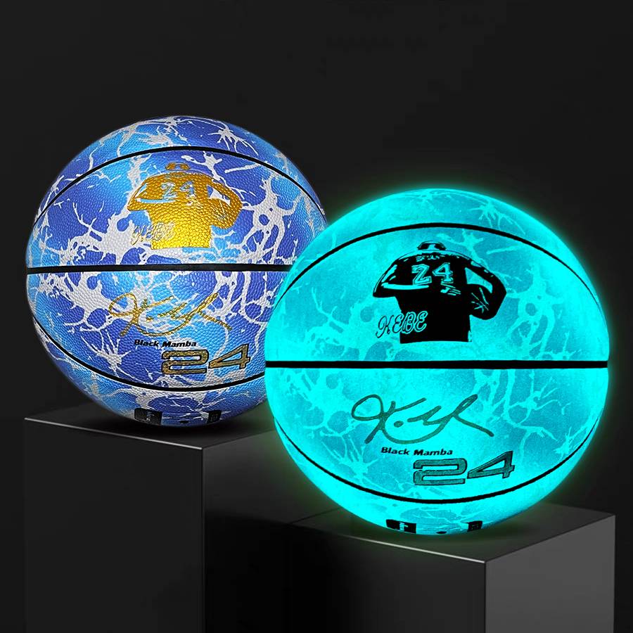 Luminous Lighting Basketball Fluorescence No. 5 No. 7 Children Adult Standard wear -resistant Student Female Outdoor Birthday Gift