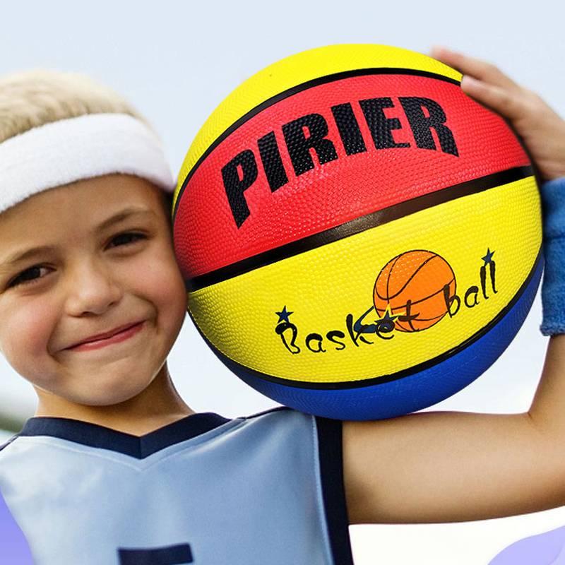 Children's basketball genuine 3-4-5 7 children's elementary school student kindergarten training competition soft leather outdoor wear-resistant room