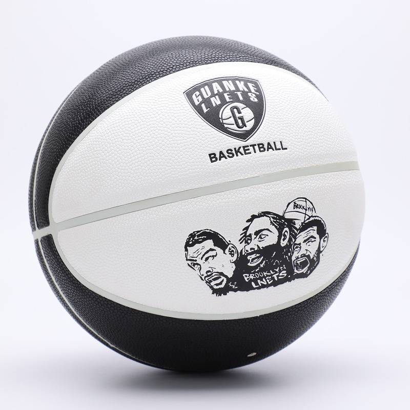 Lakers Black Mamkobby Basketball No. 24 outdoor leather leather dermis sensory wear resistance 5 children No. 7 blue ball gift
