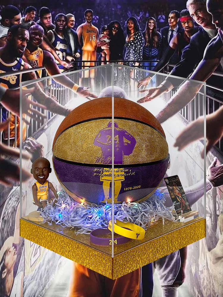 Kobe Following Puroda Leather Basketball Birthday Gift Birthday Gift Lake Limited Edition No. 7 wear -resistant