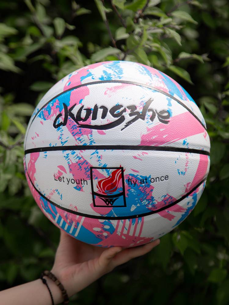 Genuine No. 7 Basketball Middle Entrance Examination Standard Standard Competition Competition for Ballo, Moisturizing, Anti -Slip, Pulsic Pulsal Primary and Middle School Students