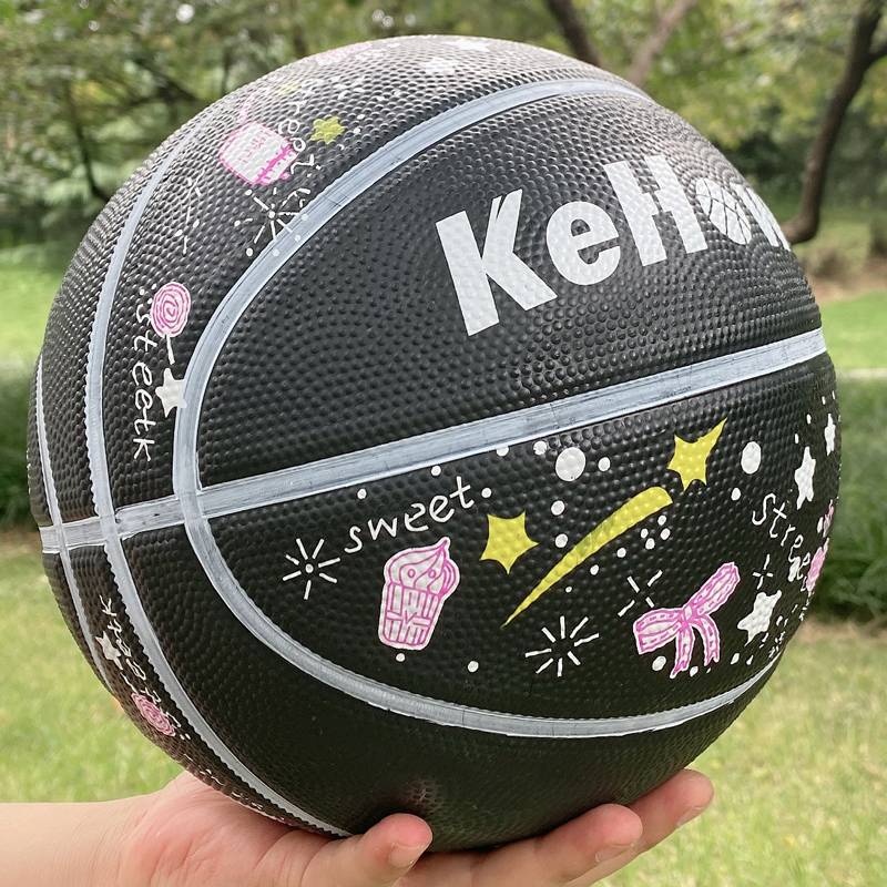 Factory Direct Selling Children's Basketball No. 3-4-5 No. 7 Kindergarten Primary School special training wear-resistant blue ball baby ball