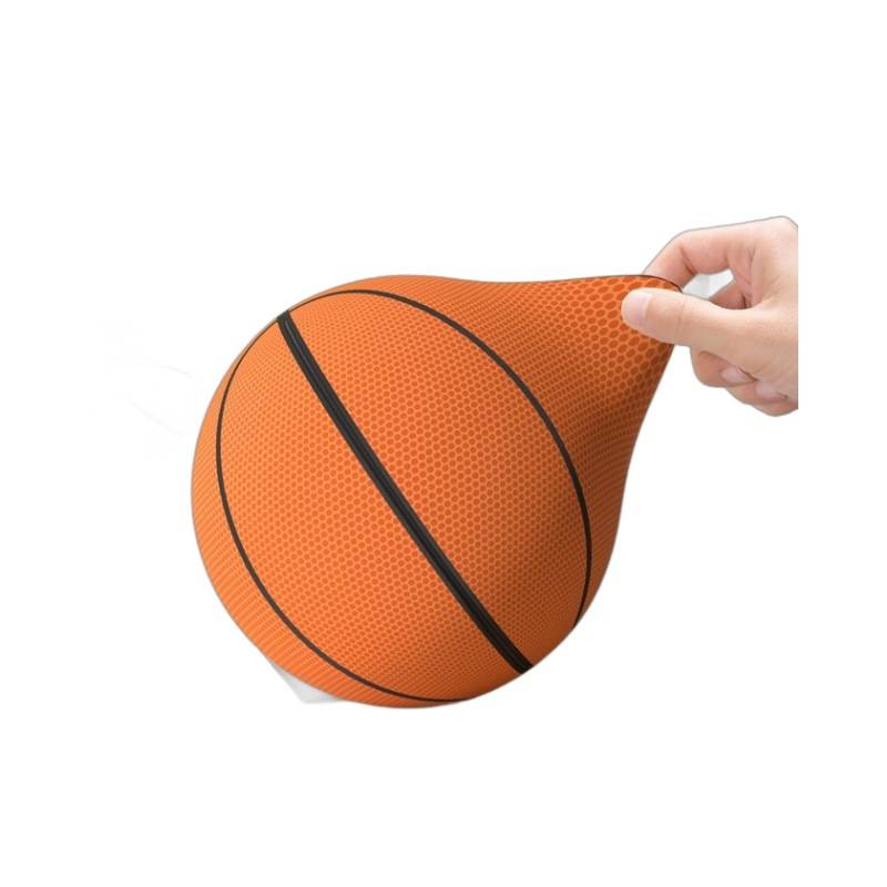 The third -generation cloth set of quiet blue ball basketball silent shooting ball children's indoor toys will not drop the residue 2 professional No. 7 5