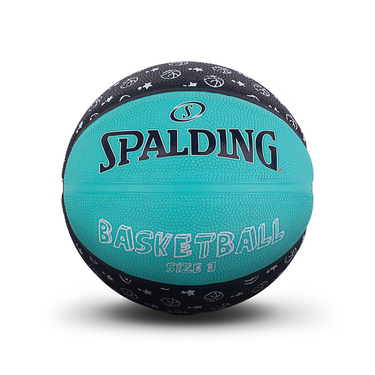 SPALDING Sibadin official authentic youth No. 3 rubber basketball outdoor children's ball basketball gift