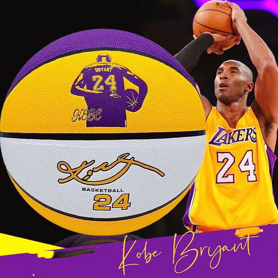 Kobe Basketball No. 7 Signature Gunning Junior High School Given 5 Elementary School Children's Prosthetics Customized Cowpy Leather Template
