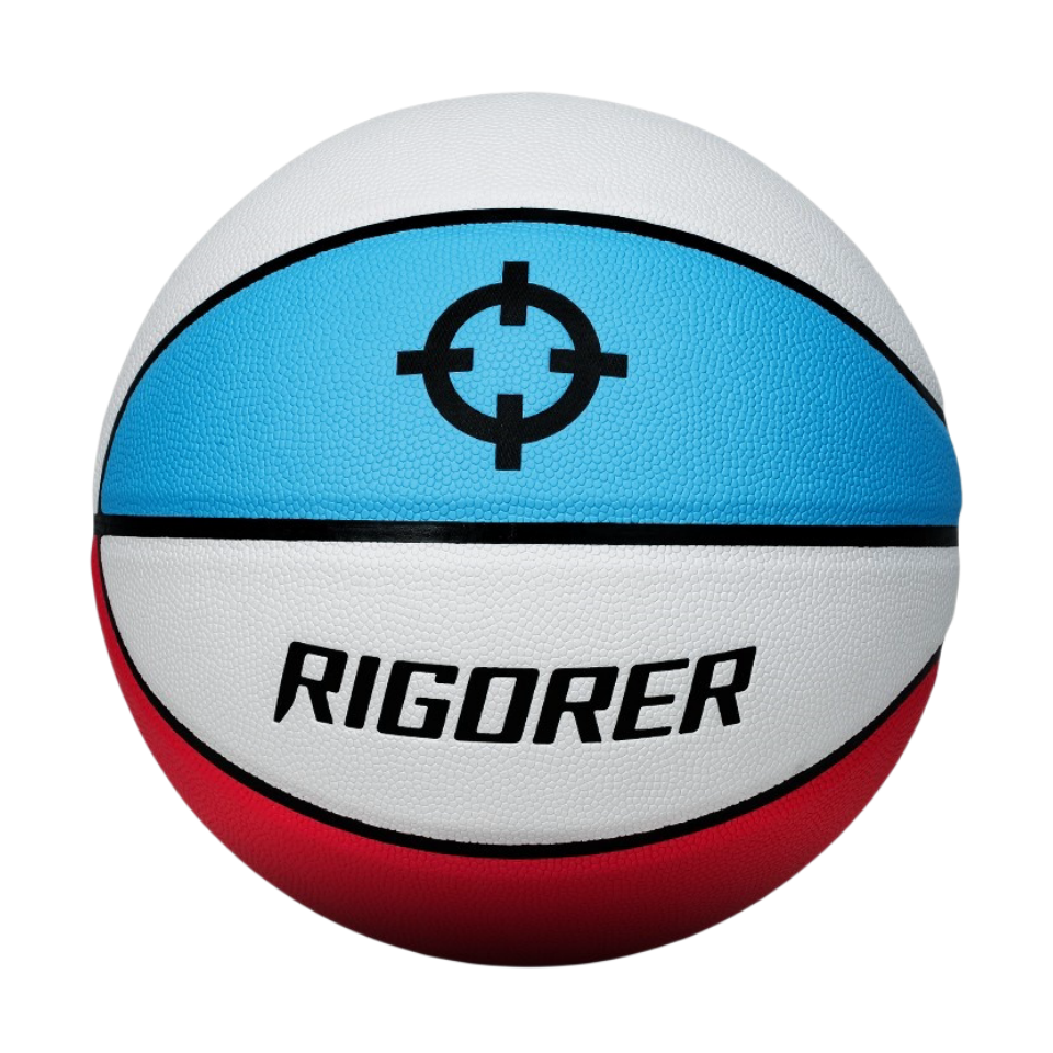 Persistent Basketball Official Children No. 7 PU5 No. 6 Female Youth Competition Training Special wear -resistant three -color basketball