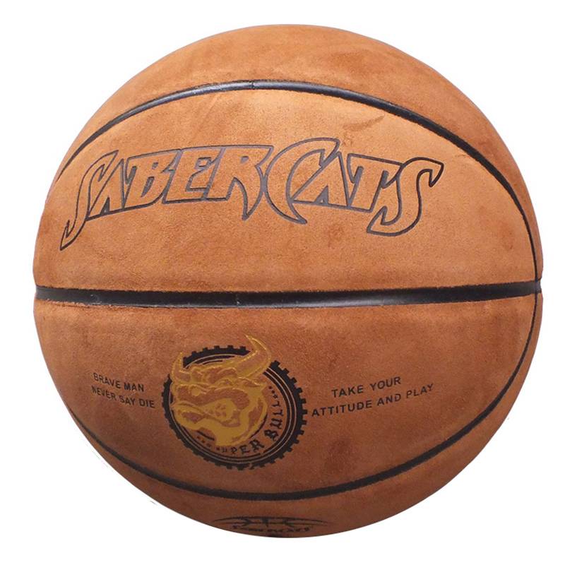 Soleton leather cowhide wear -resistant adult outdoor No. 7 basketball student men's room cement field professional standard ball