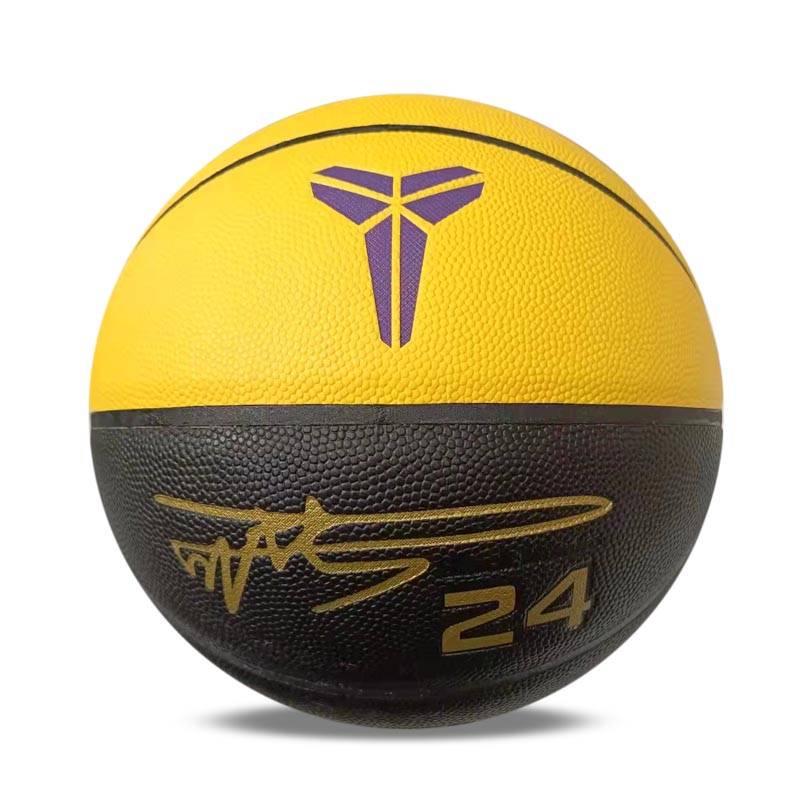 Kobe Basketball Black Mamba No. 24 Signature No. 7 PU leather indoor and outdoor non -slip and wear -resistant student children's gift