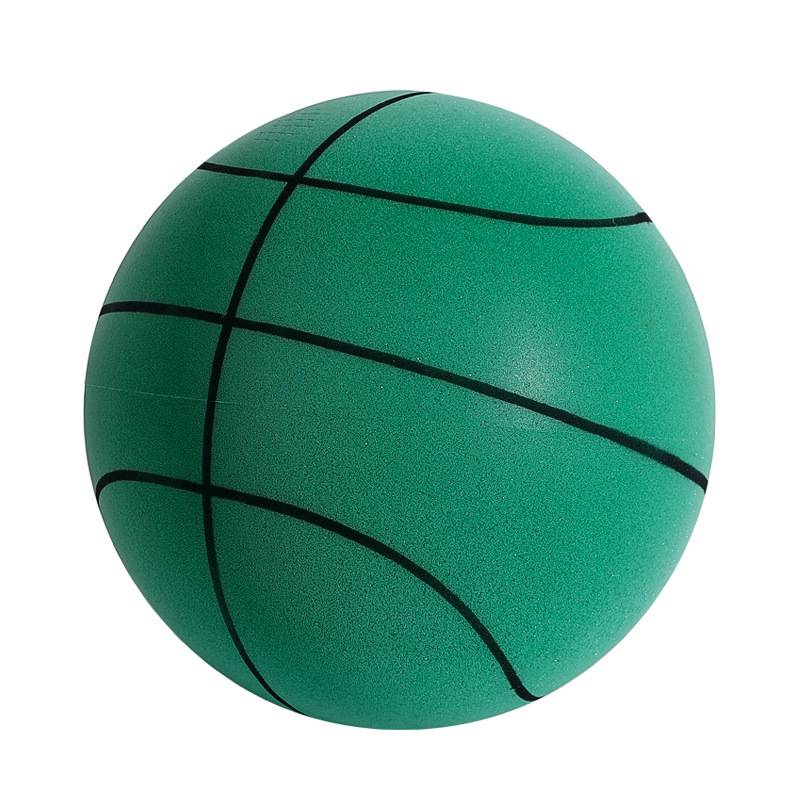 Factory direct selling indoor mute children basketball No. 7 basketball mute ball toy silently shooting blue ball