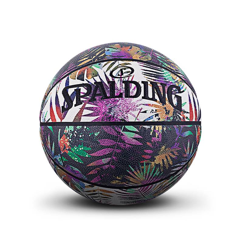 SPALDING Sturn official natural style print No. 7 standard PU basketball indoor outdoor basketball gift
