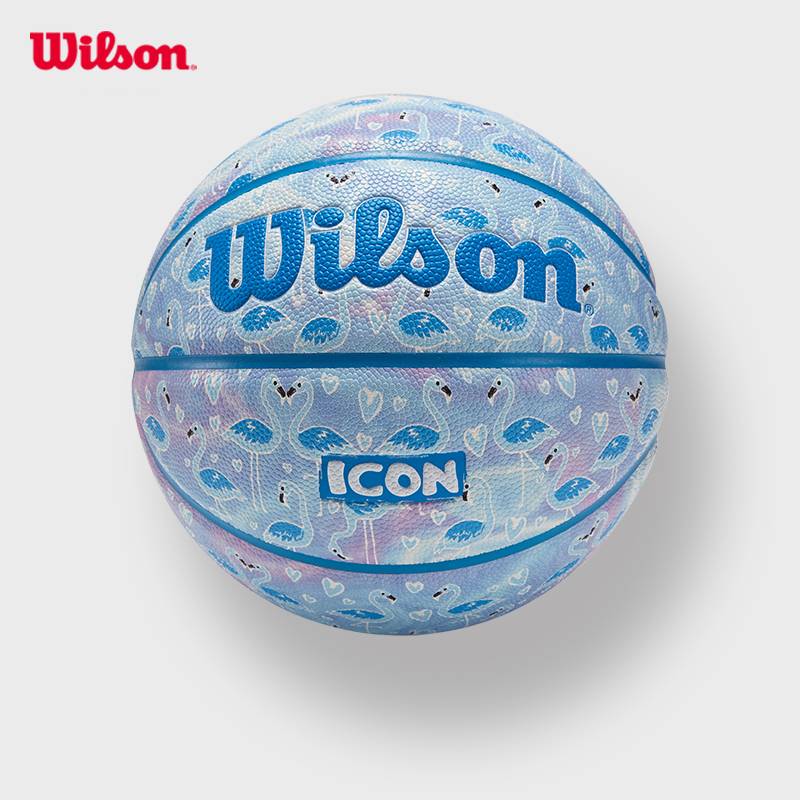 Wilson Wilsheng official icon color indoor and outdoor universal elementary school children No. 5 7 basketball gift