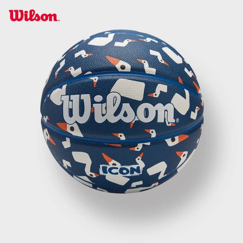 Wilson Wilsheng official icon color indoor and outdoor universal elementary school children No. 5 7 basketball gift
