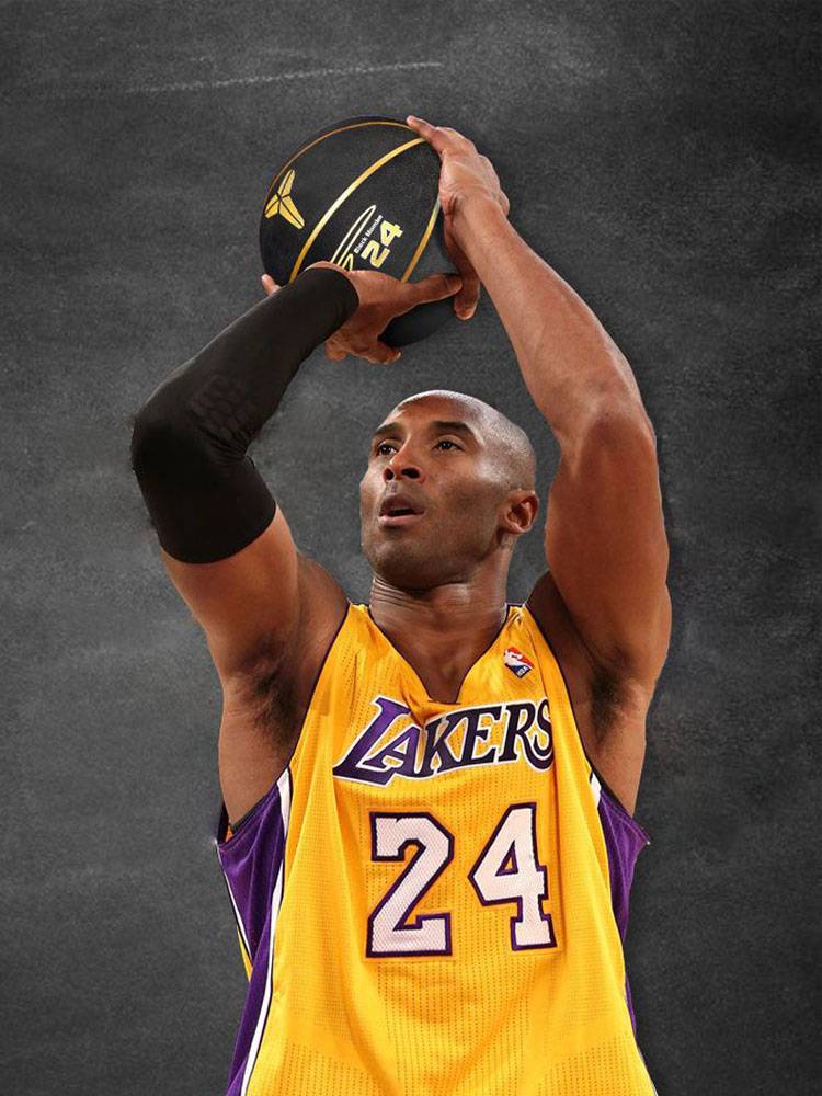 Genuine No. 24 Kobe NBA7 Black Gold indoor outdoor leather leather leather competition professional basketball professional basketball professional basketball