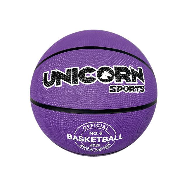 Rainbow 6 -color rubber basketball No. 4/5/6 Basketball Children's Kindergarten Primary School Basketball Operation for indoor and outdoor