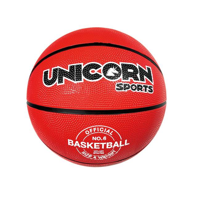 Rainbow 6 -color rubber basketball No. 4/5/6 Basketball Children's Kindergarten Primary School Basketball Operation for indoor and outdoor