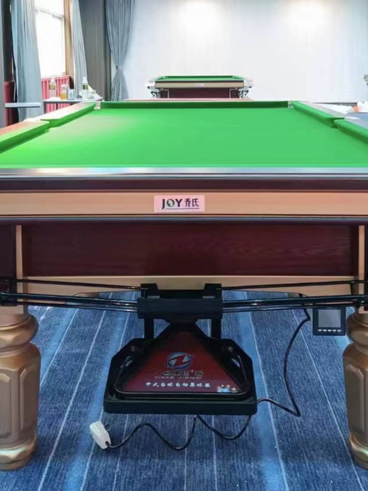 China Eight -style Billiards Table Special Pills Auto Globe Automatic Pension Hall Standard Model Back Return Orbit