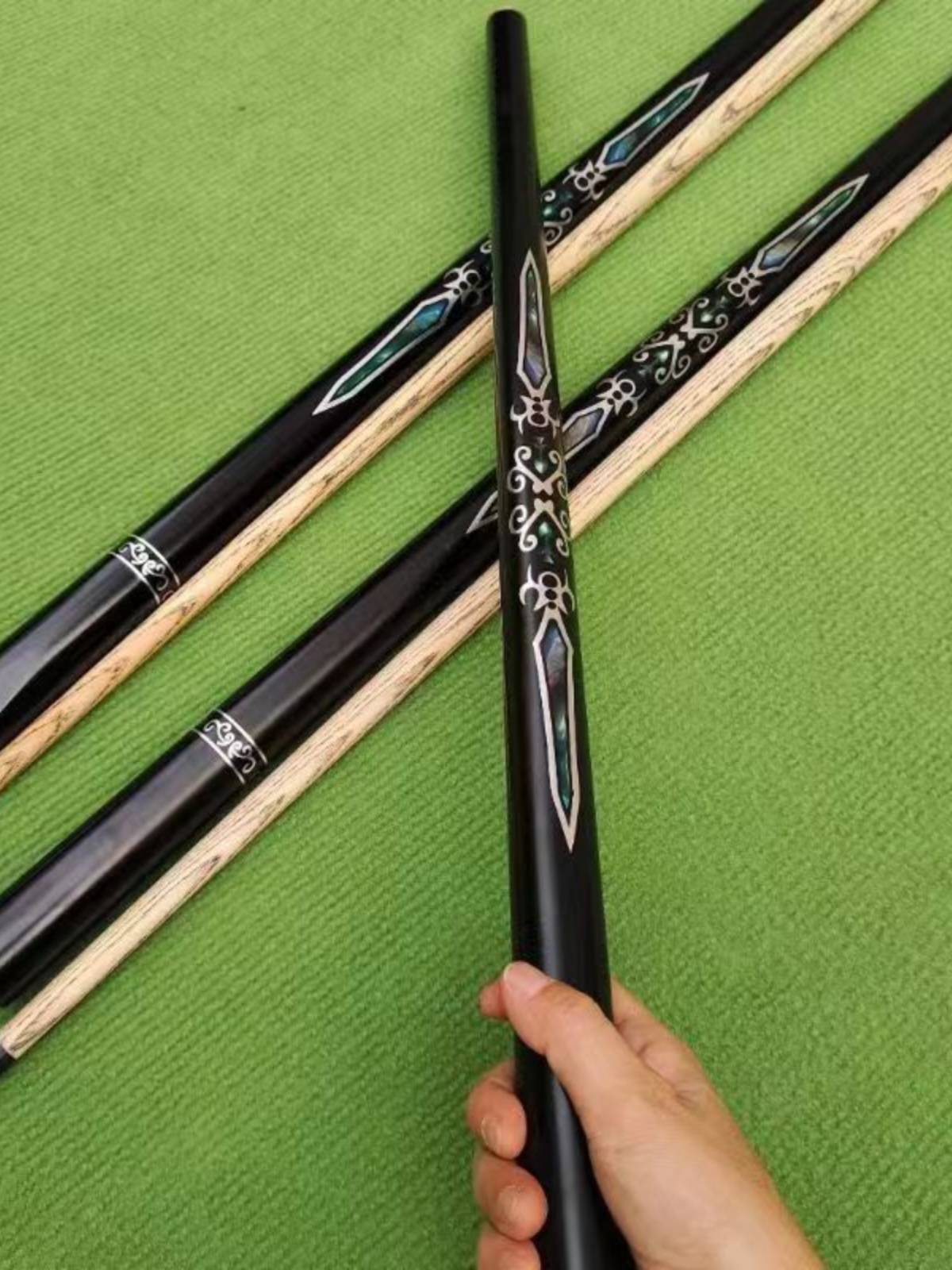 Mystery 1/2 Extra the header of the club, the head of the head, the small header Chinese black eight -nine ball special rod box suits