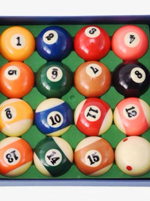 Black Eight Ball September Standard American Sixteen Color Shop Snooker Ball Standard Large Billiards Products Free Shipping