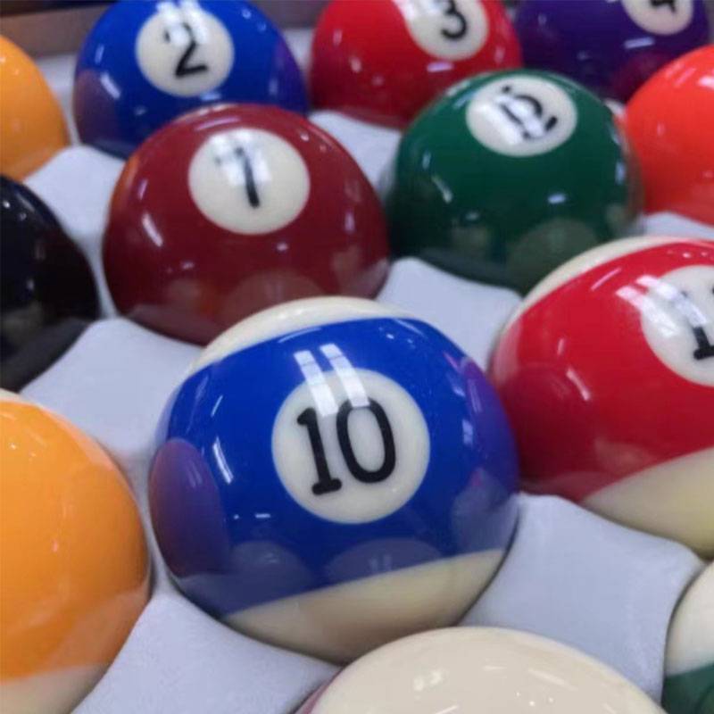 Billiards Mother Ball Xinkang Blue Box 4A Crystal Power 16 Color Black 8 Resin Standard 5.72cm Billiards