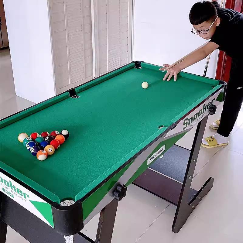 Mini small Taiwanese ball table family children's billiard boy puzzle room children 5 parent -child toys 6 can fold