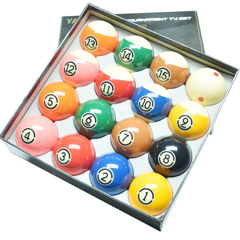 Yanmeiya Yanmei Black King Kong TV billiard balls sell 57.2mm black eight nine balls, scattered numbers