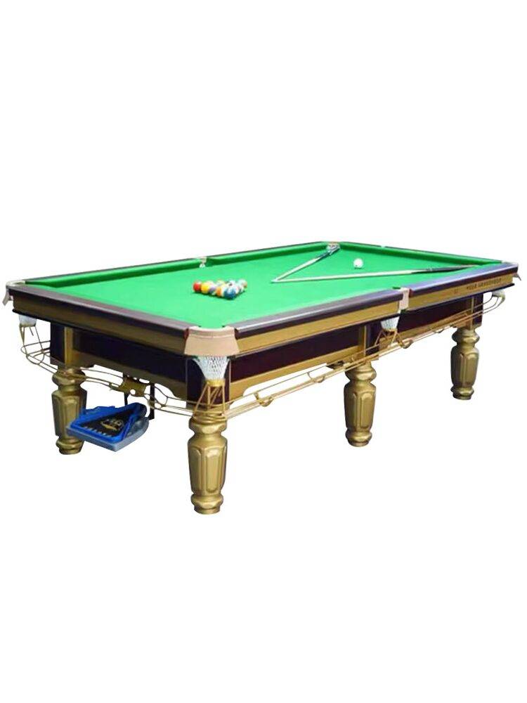 Commercial billiard table Chinese Black Eight Steel Library Standard Blue Stone Slate Adult Qiao Family Club Factory Direct Sales