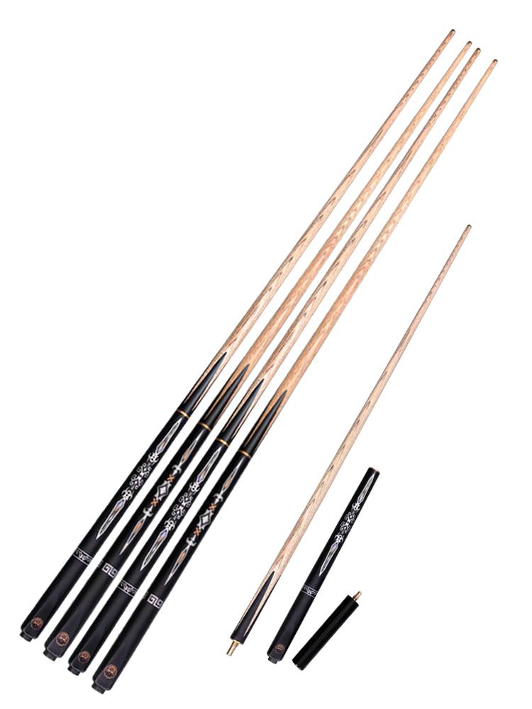 Battlestock small head novice entry member pole increases professional snooker club Chinese black eight -eight club integrated rod