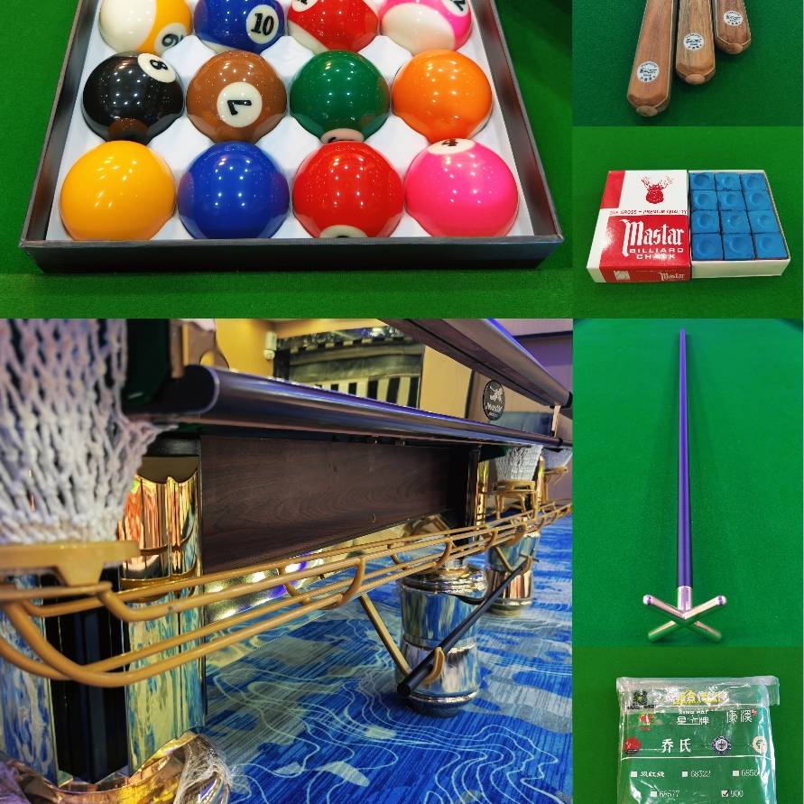 Foodwood table ball table manufacturer straight hair bag black eight table ball tables daily bucket gold genuine American and Chinese style