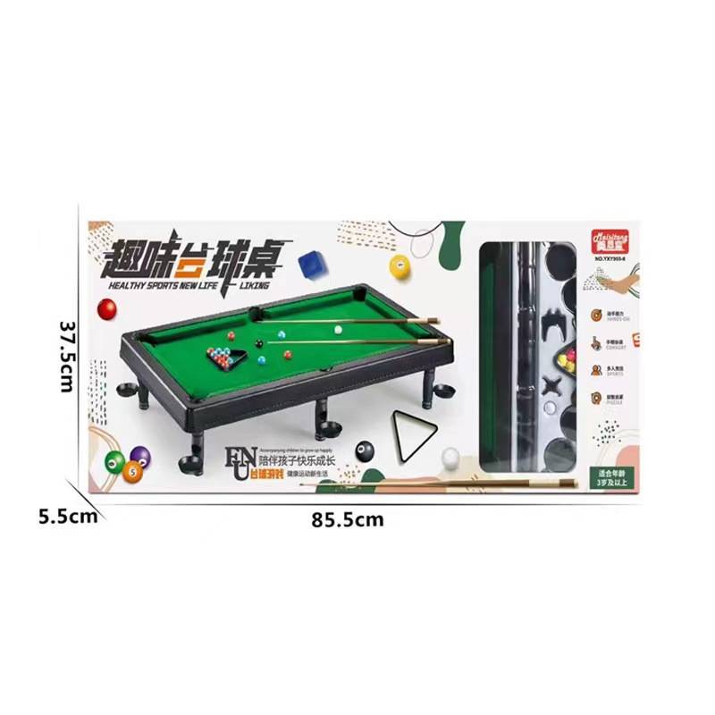 Children's billiard toy parent -child interactive player tabletop snooker toy room billiard toy gift box