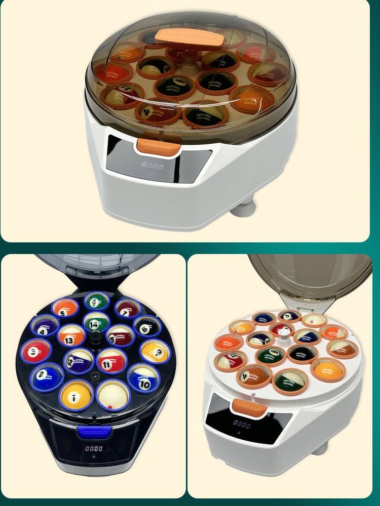 Billiards fully automatic ball washing machine table ball cleaning machine cleaning machine washing liquid Chinese -style American British Snooker ball washing machine