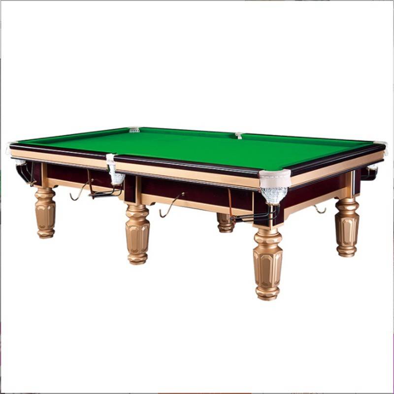 Upgrade Hall Entertainment Black Eight Ball Standard Table Standard Two -in -one Settings High -end new installation tables nationwide
