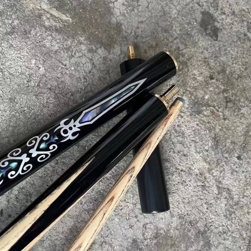 ! War God Terrace club small head set black eight tablet club sandalwood handmade handmade solid wood entry -level split