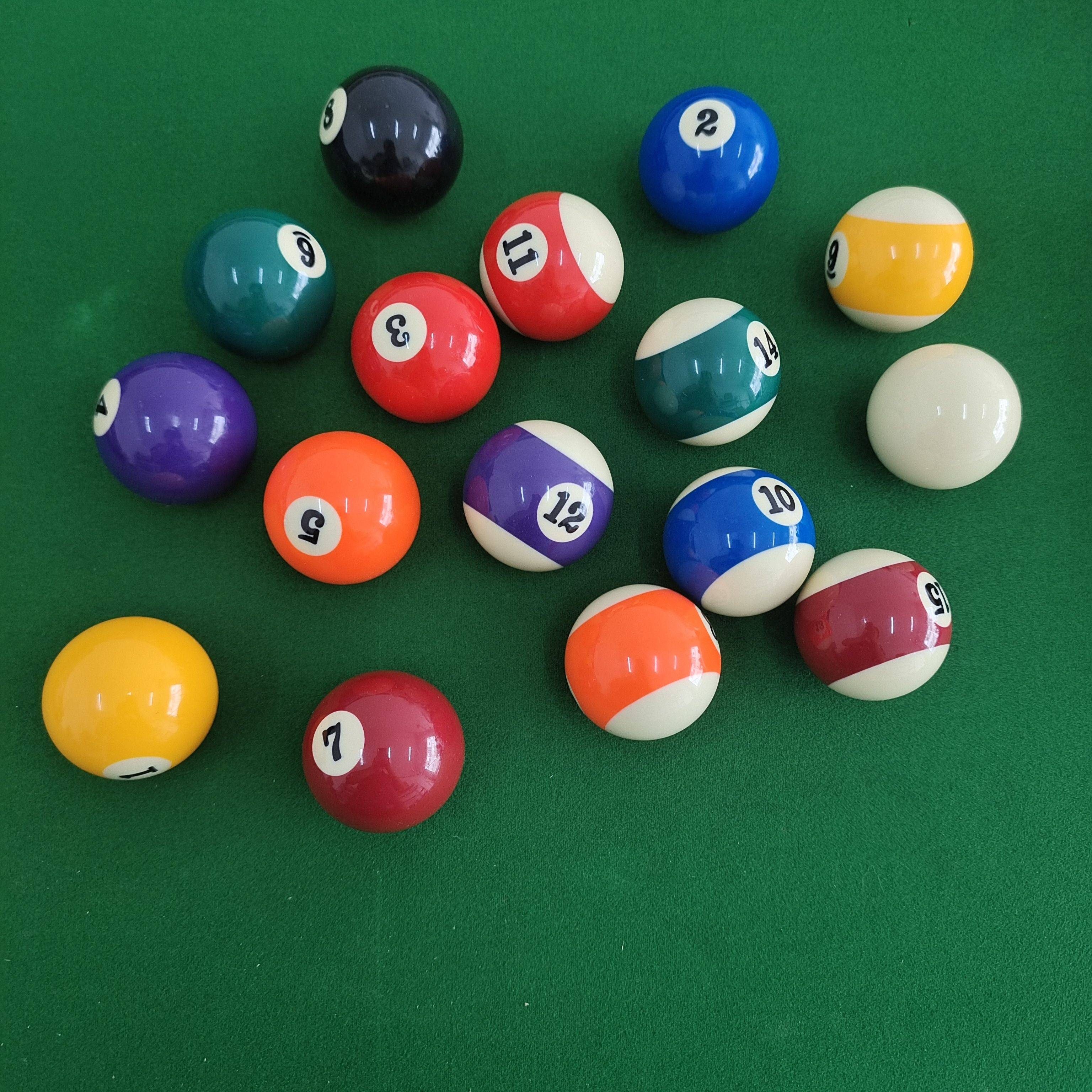 Large billiard white ball ball ball mother ball Black 8 balls zero -selling desktop scattered single table ball
