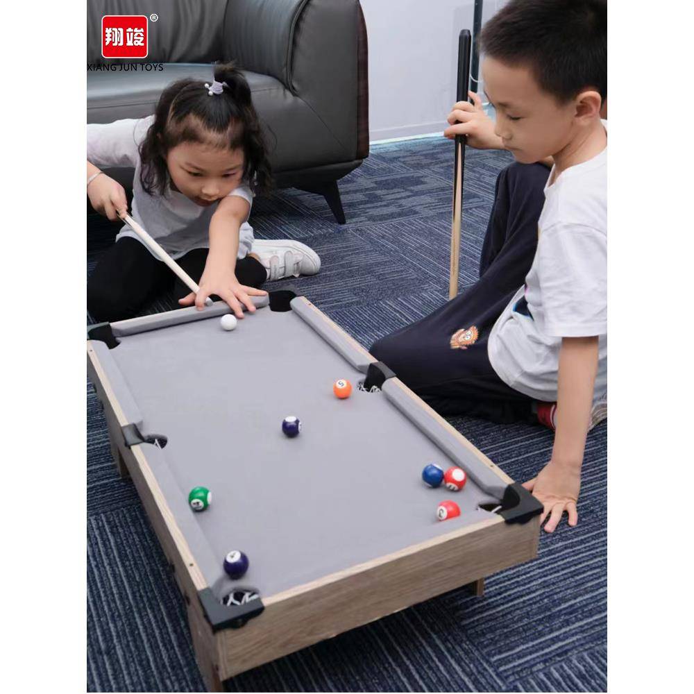 Super large table ball table children's standard household indoor small -scale foldable desktop billiard set boys toys