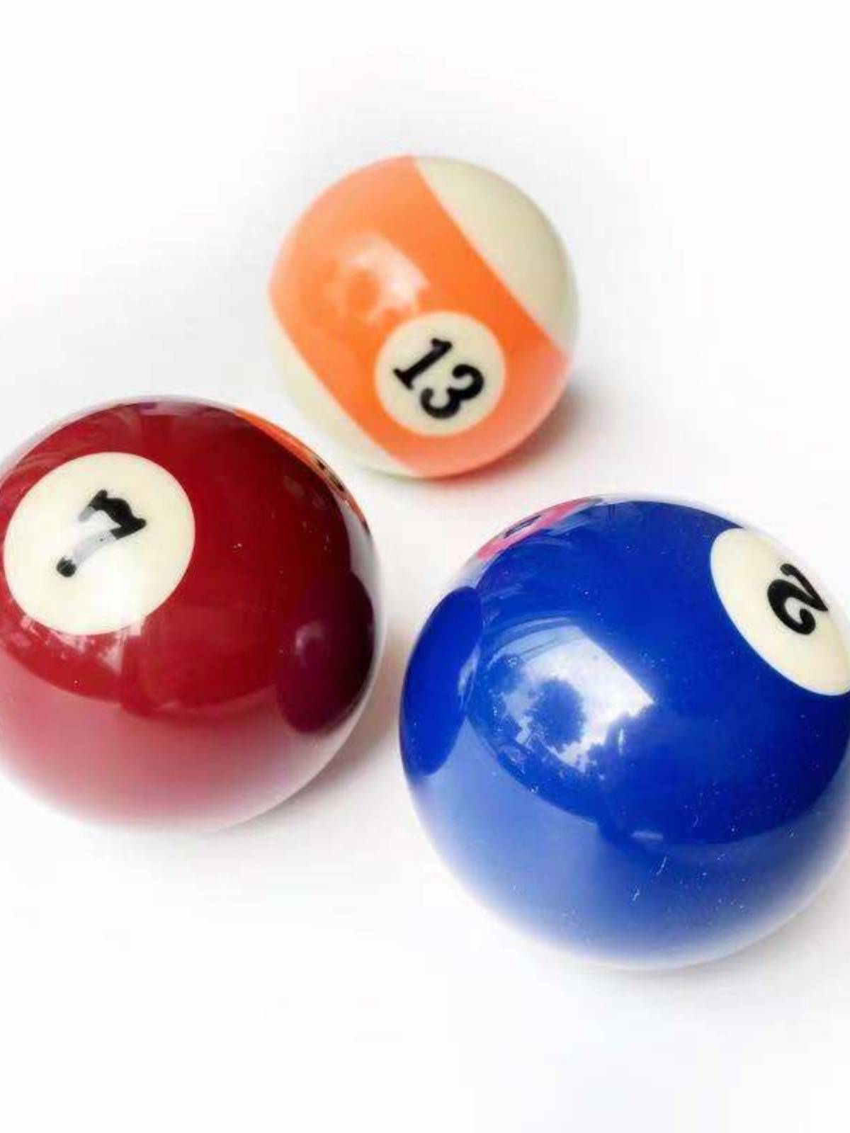 Standard billiards spattered billiards white ball Slock crystal mother ball black 8 balls zero -selling table ball scattered single