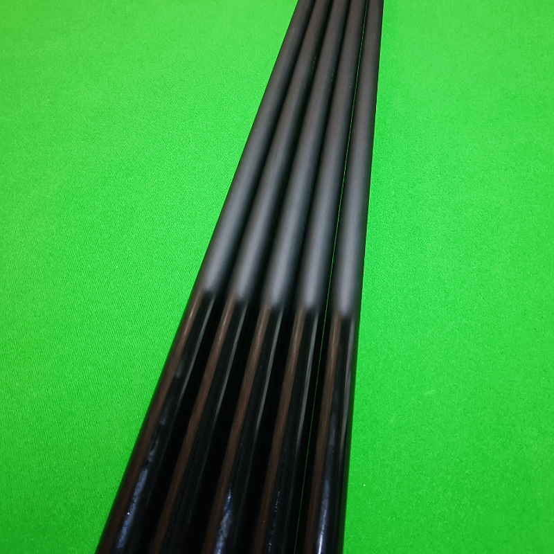 Carbon fiber table club small head Snooker single section black eight carbon rod Chinese black technology mid -head poles
