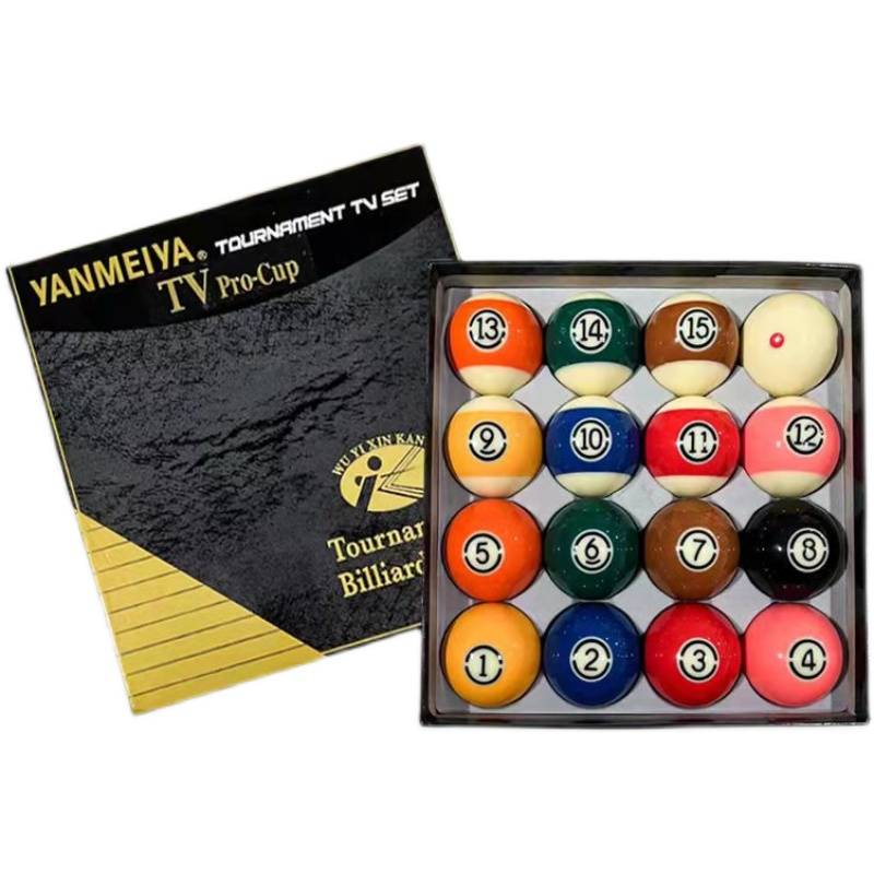 Black Eight Crystal Ball Ball Pill Standard Large Billiards Board Ball Ball Music Bill Products Accessories Daquan
