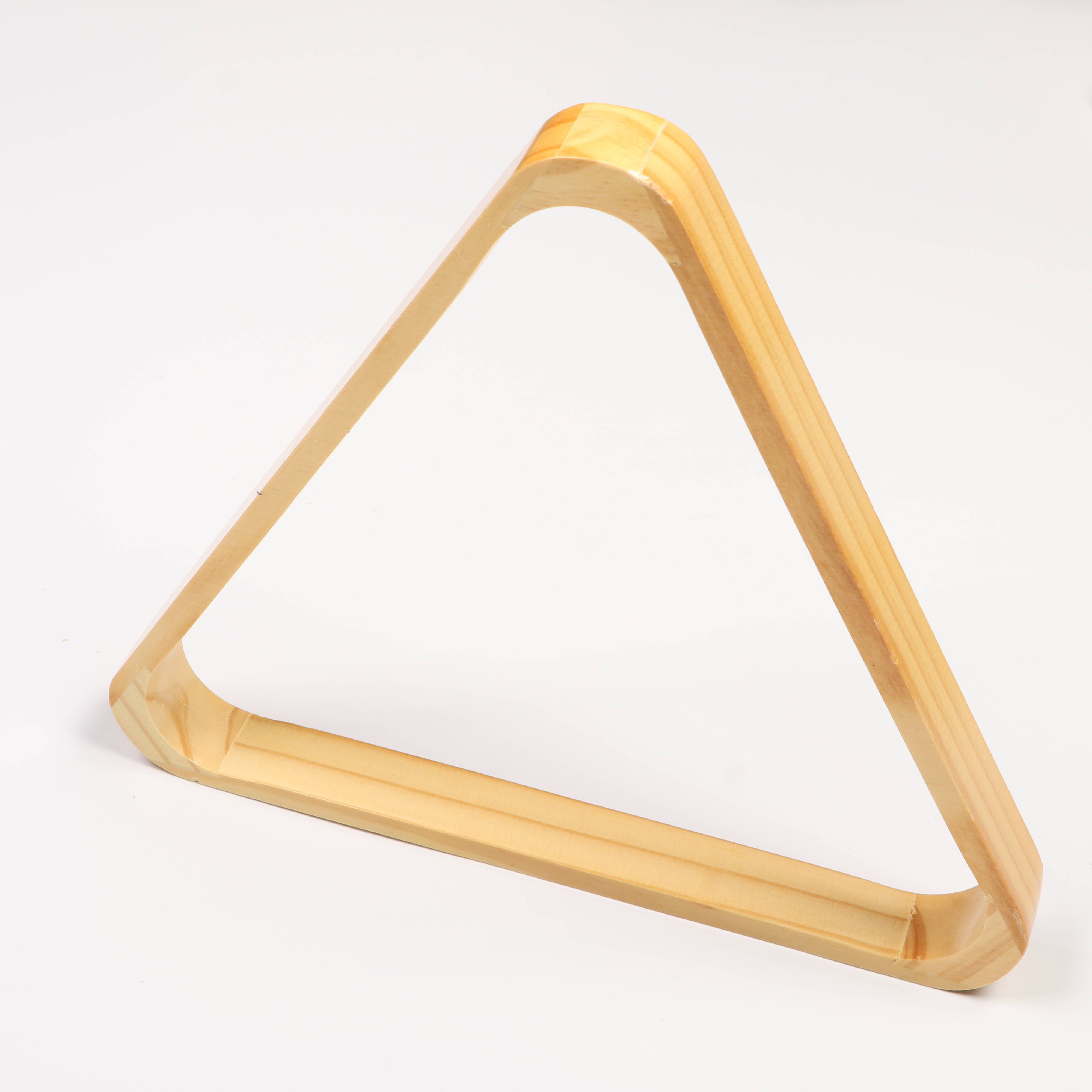 A solid wood standard Black Eight major triangle set one