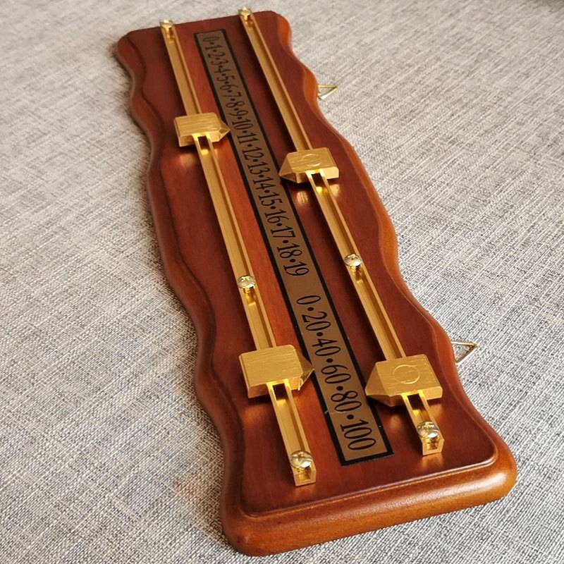 Billiards scoreer score board notes, high -density board table ball points, 2 orbit wave -shaped billiards meter