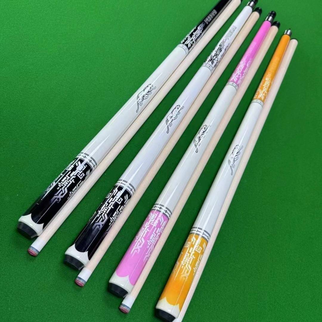 The tabletop Chinese black eight -table club American -style nine -club big header kick -off ball jumping pole 13mm girl member pole