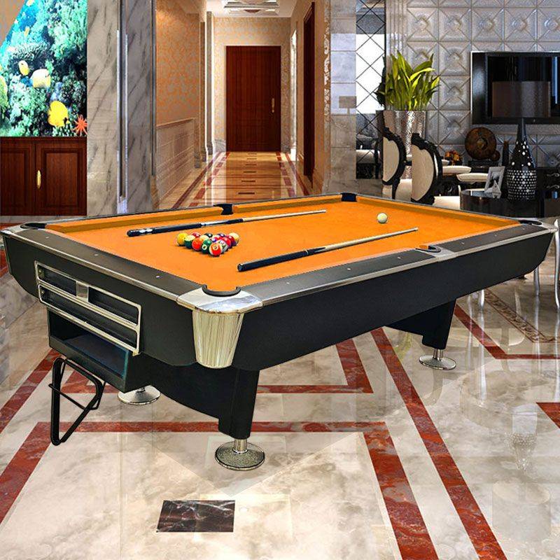 Billiards table American commercial marble automatically recovers the ball black eight adult standard table tennis billiard hall, one table is multi -purpose