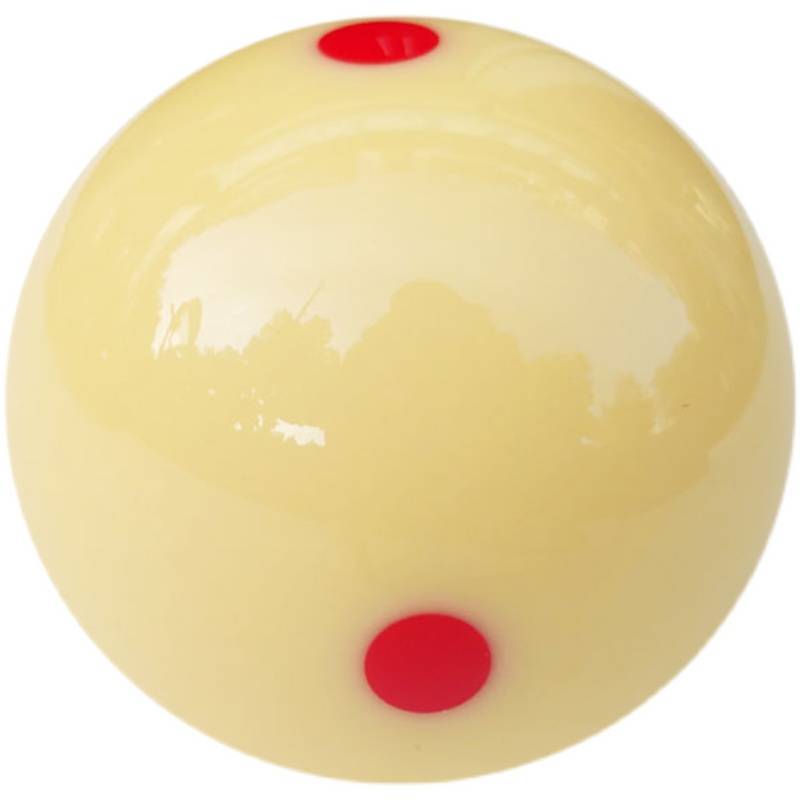 Standard large 8A billiards crystal ball black eight mother ball 16 -color resin red dot training white ball 5.72cm